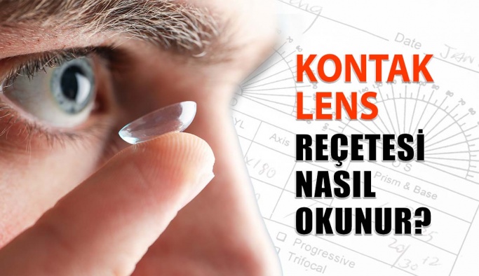 Kontak Lens Reçetenizi Anlamak!