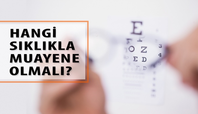 Göz Muayeneleri Hangi Sıklıkla Olmalı?