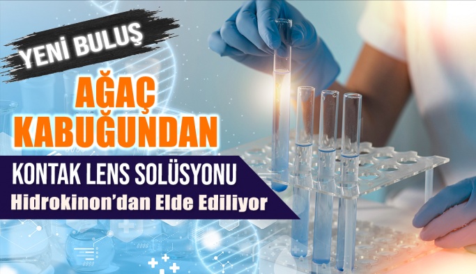 Ağaç Kabuğundan Kontak Lens Solüsyonu!