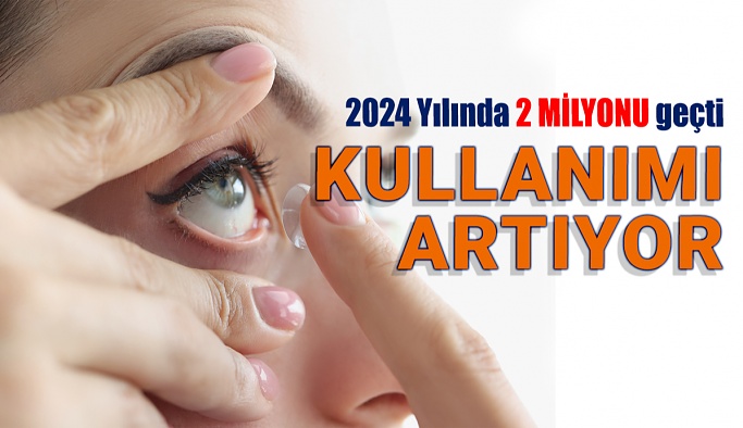 Kontak Lens Kullanımı Artıyor