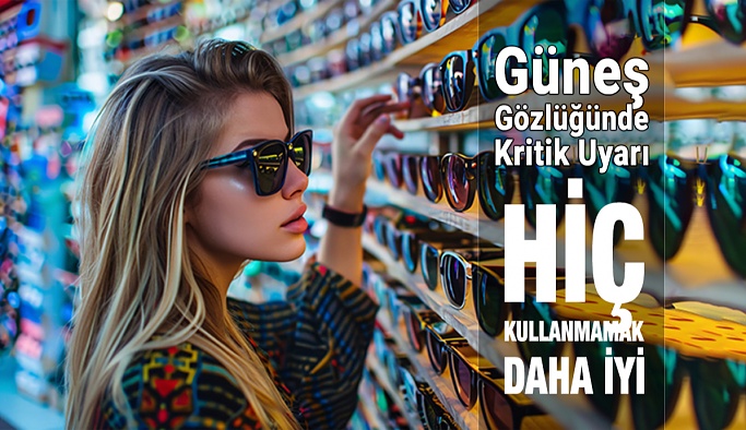 UV Korumasız Güneş Gözlükleri Risk Altında Bırakıyor