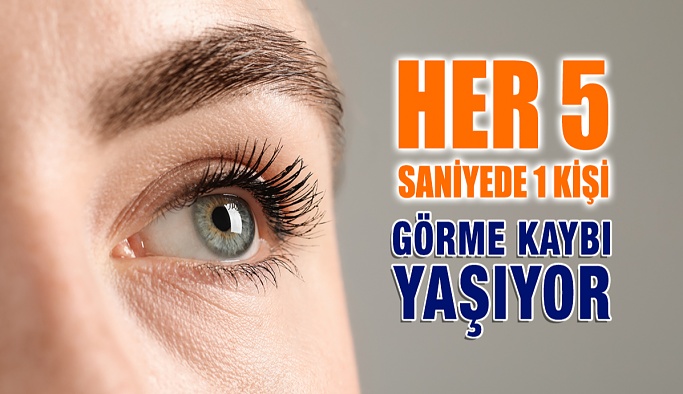 Her 5 Saniyede 1 Kişi Görme Kaybı Yaşıyor