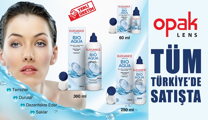 Elegance Natura BIO AQUA Kontak Lens Solüsyonu