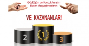 Yarışmamızda Kazananlar Belli Oldu!