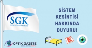 SGK Sistem Kesintisi Hakkında Duyuru!