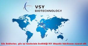VSY Biotechnology Ataşehir Fabrikasının Kapılarını Göz Doktorlarına Açtı!