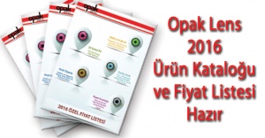 Opak Lens 2016 Ürün Kataloğu