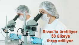 Sivas OSB'de üretilen göz içi katarakt lensler, 50 ülkeye satılıyor.