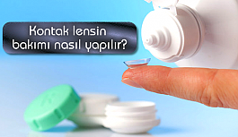 Kontak lensin bakımı nasıl yapılır?