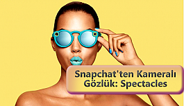 Snapchat'in Kameralı Güneş Gözlüğü ile Tanışın: Spectacles