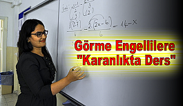 'Karanlıkta matematik'