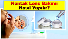 Kontak Lens Hijyeni Temizliği ve Bakımı