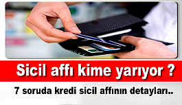 Sicil affı kime yarıyor ?