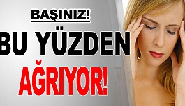 Başınızın ağrısı bu yüzden olabilir!