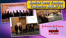 Johnson & Johnson - Opak Lens 2017 Kontak Lens Tanıtım Toplantıları – Malatya