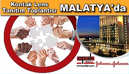 Kontak Lens Tanıtım Toplantısı MALATYA