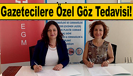 Gazetecilere Özel Göz Tedavisi!