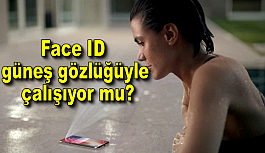 Face ID güneş gözlüğüyle çalışıyor mu?