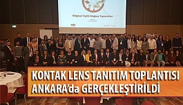 Kontak Lens Tanıtım Toplantılarının 10.su Ankara'da Yapıldı