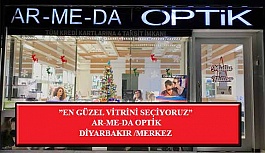 “En Güzel Vitrini Seçiyoruz” Yarışması: AR-ME-DA Optik-Diyarbakır/Merkez