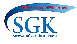 SGK’nın 2017 Ekim Ayı Reçete Bedelleri Ödeme Duyurusu