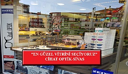 En Güzel Vitrini Seçiyoruz” Yarışması: Cihat Optik- Sivas