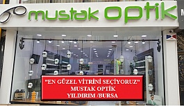 “En Güzel Vitrini Seçiyoruz” Yarışması: Mustak Optik- Yıldırım/Bursa