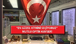 “En Güzel Vitrini Seçiyoruz” Yarışması: Mutlu Optik- Kayseri