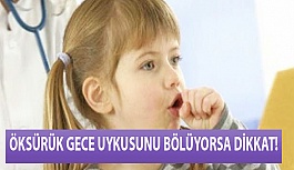 Öksürük Gece Uykusundan Uyandırıyorsa Dikkat