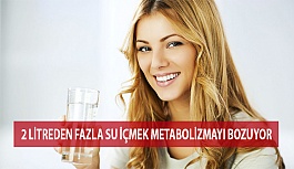 2 Litreden Fazla Su İçmek Metabolizmayı Bozuyor