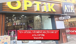 “En Güzel Vitrini Seçiyoruz” Yarışması: Ata Optik- Yalova