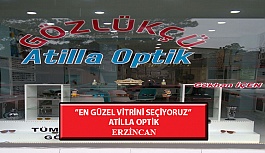 “En Güzel Vitrini Seçiyoruz” Yarışması: Atilla Optik- Erzincan