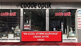 “En Güzel Vitrini Seçiyoruz” Yarışması: Cadde Optik- Ordu