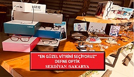 “En Güzel Vitrini Seçiyoruz” Yarışması: Defne Optik- Serdivan /Sakarya