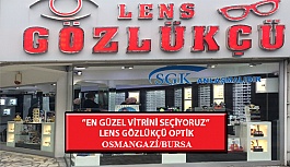 “En Güzel Vitrini Seçiyoruz” Yarışması: Lens Gözlükçü Optik- Osmangazi/Bursa