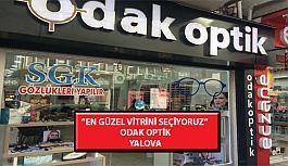 “En Güzel Vitrini Seçiyoruz” Yarışması: Odak Optik- Yalova