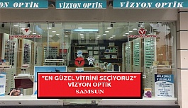 “En Güzel Vitrini Seçiyoruz” Yarışması: Vizyon Optik- Samsun