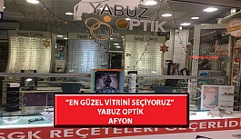 “En Güzel Vitrini Seçiyoruz” Yarışması: Yabuz Optik- Afyon