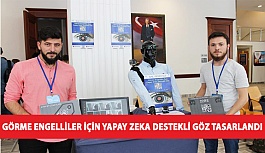 Görme Engelliler İçin Yapay Zeka Destekli Göz Tasarlandı