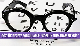 Gözlük Reçete Sorgulama Sistemi: “Gözlük Numaram Neydi?”