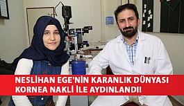 Neslihan Ege'nin Karanlık Dünyası Kornea Nakli İle Aydınlandı!