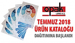 Opak Lens Temmuz 2018 Ürün Kataloğunun Dağıtımına Başlandı!