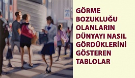 Görme Bozukluğu Olan İnsanların Dünyayı Nasıl Gördüklerini Gösteren Tablolar