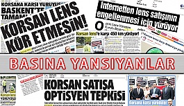 “Korsan Lens Satışına Hayır”  Yürüyüşü Basına Yansıyanlar