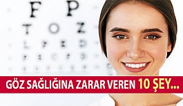 Göz Sağlığına Zarar Veren 10 Şey…