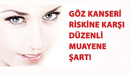 Göz Kanseri Riskine Karşı Düzenli Muayene Şart!