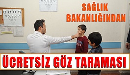 Sağlık Bakanlığı Ücretsiz Göz Taraması Başlattı