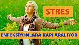 Stres Enfeksiyonlara Kapı Aralıyor!