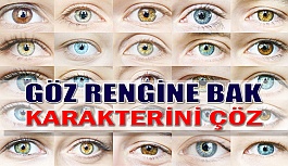 Göz Rengine Bak, Karakterini Çöz