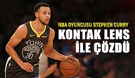 NBA Oyuncusu Stephen Curry Sorununu Kontak Lens İle Çözdü